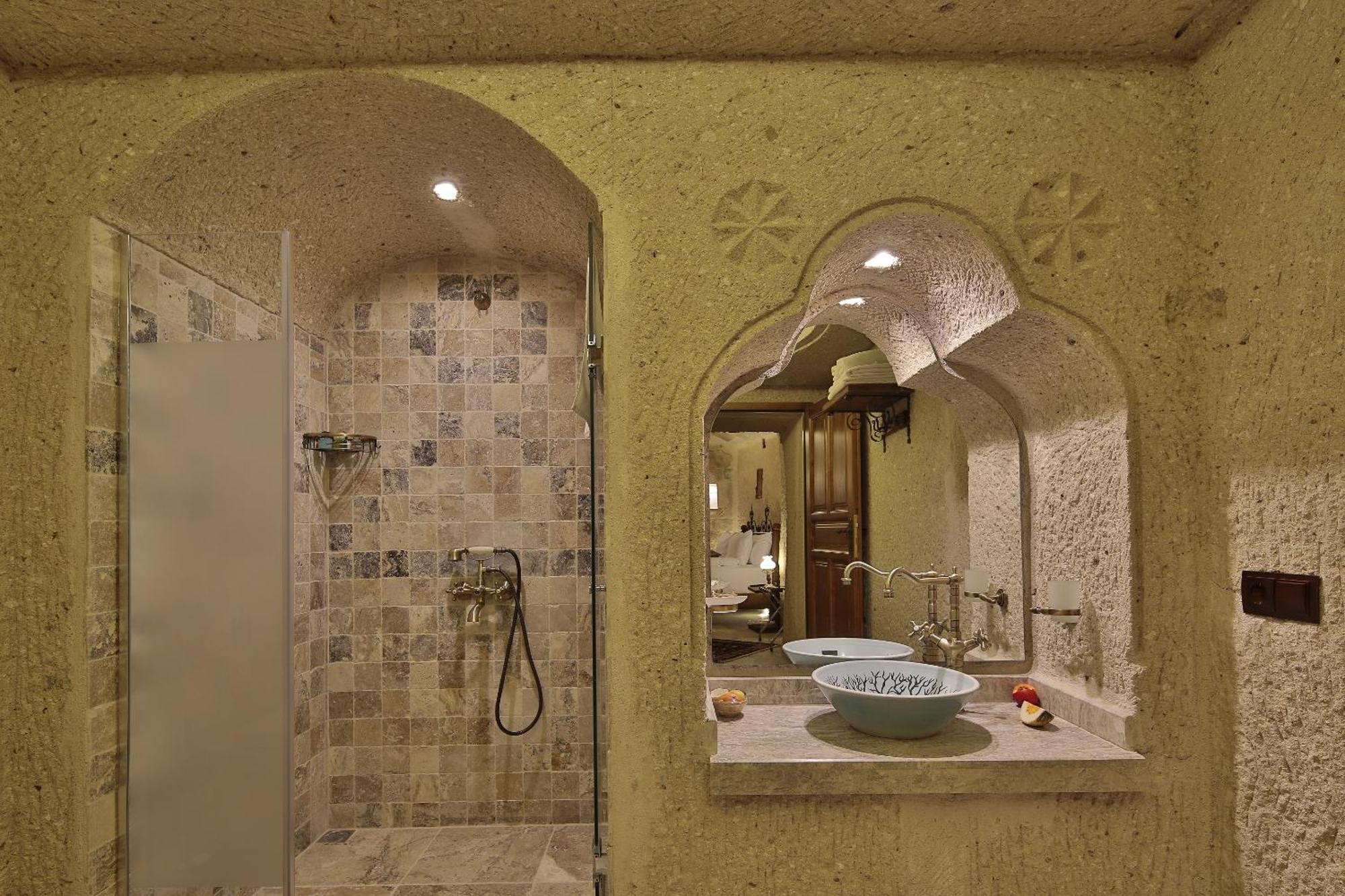 Aren Cave Hotel And Art Gallery Гьореме Стая снимка