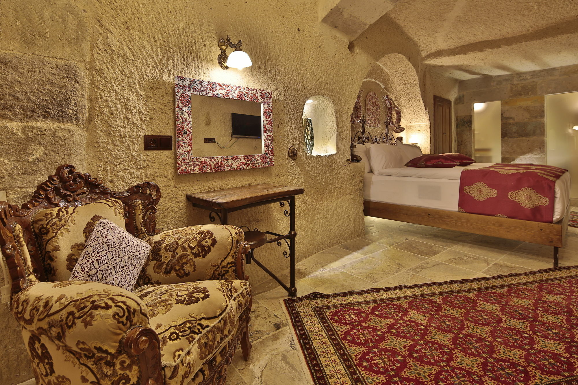 Aren Cave Hotel And Art Gallery Гьореме Екстериор снимка