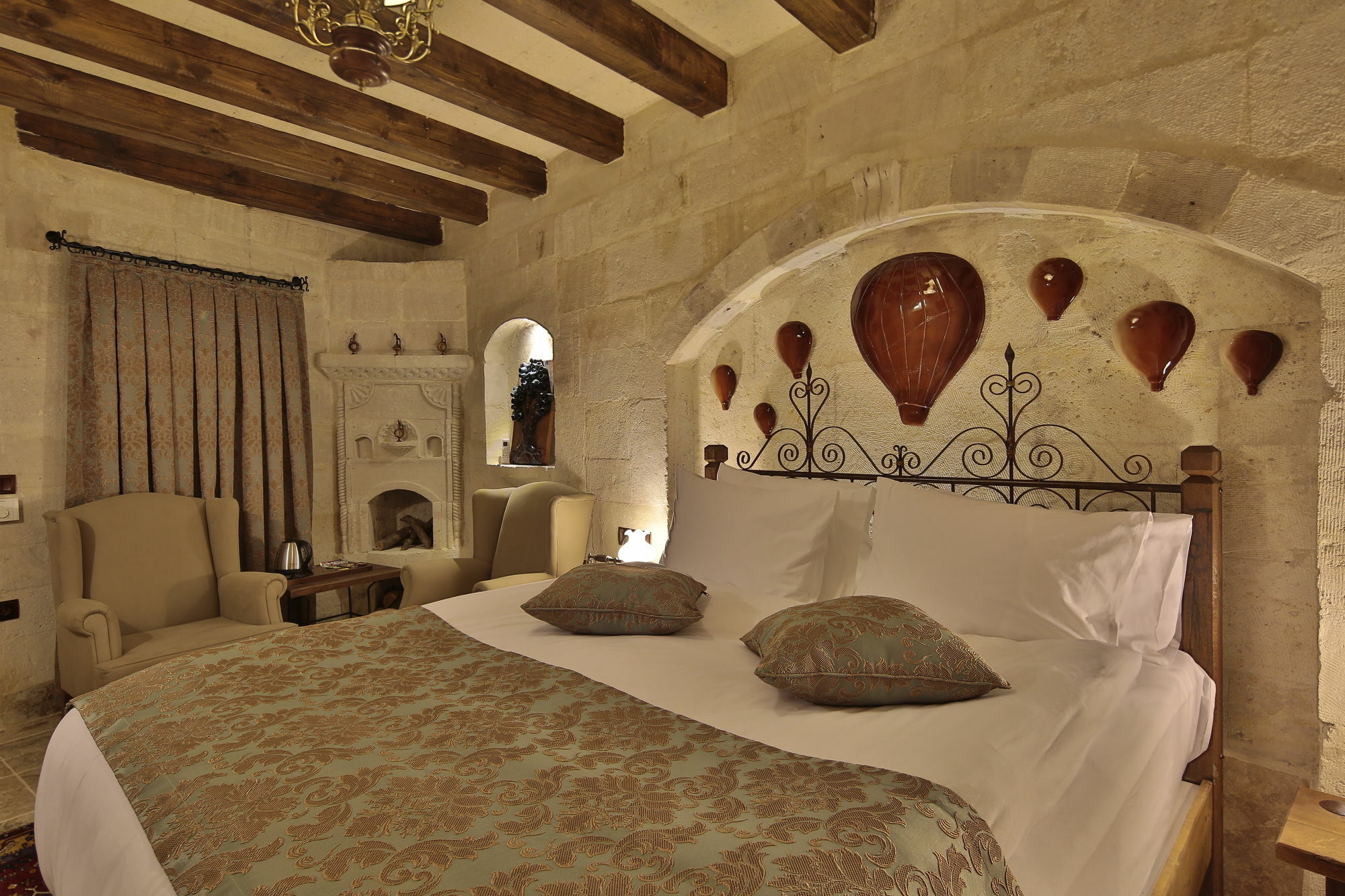 Aren Cave Hotel And Art Gallery Гьореме Екстериор снимка